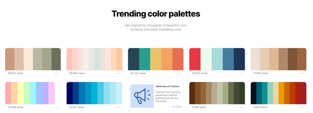 websites for project: get color palette