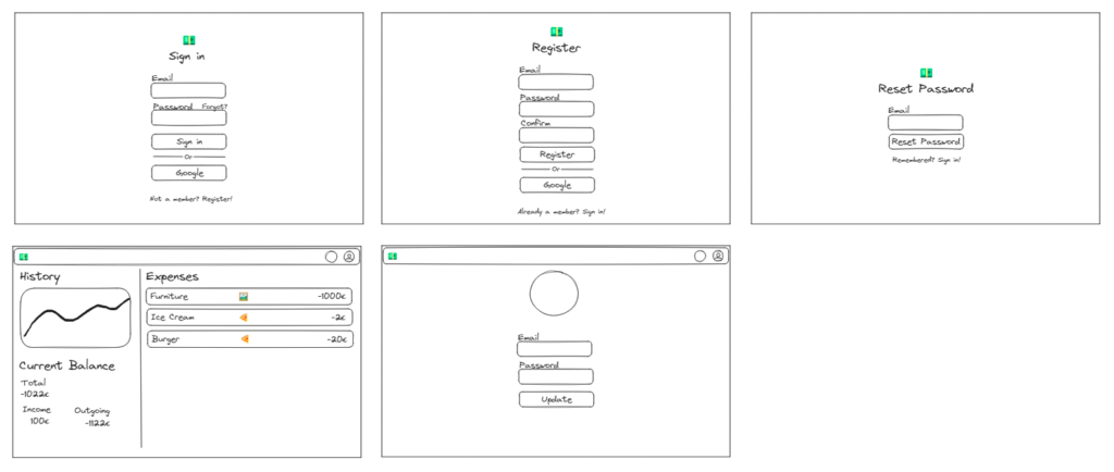 free pocketbase course: wireframes